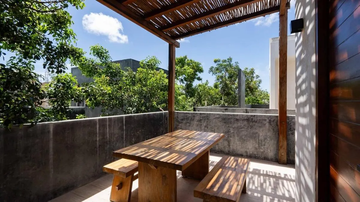 Casa Bohemia 3 Bdr Villa With Pvt Pool & Rooftop Tulum Apartment